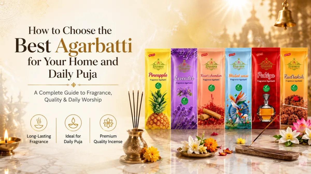 How to Choose the Best Agarbatti for Your Home and Daily Puja ?