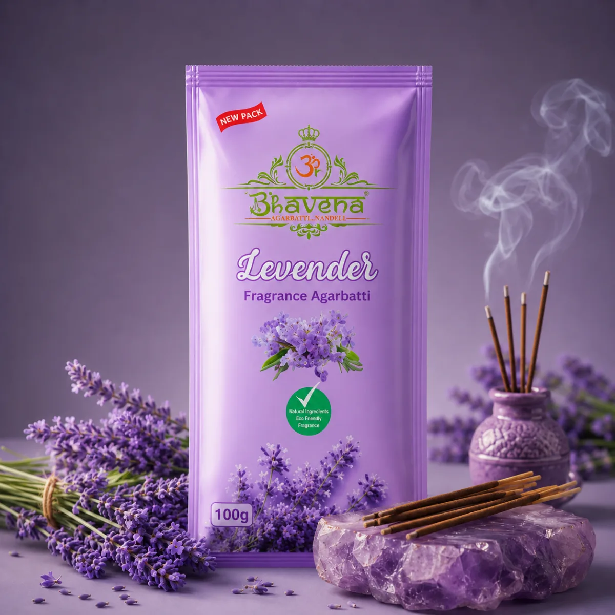 Lavender Fragrance Agarbatti